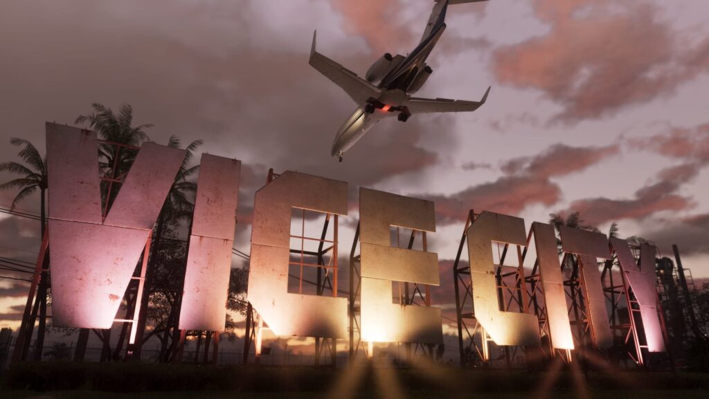 Imagem oficial de Vice City, em GTA 6