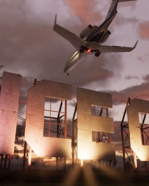 Imagem oficial de Vice City, em GTA 6