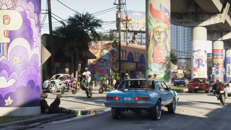 Imagem oficial de Vice City, em GTA 6