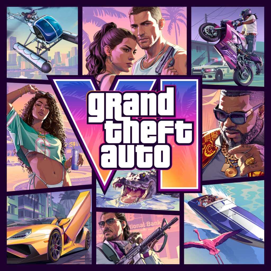 Arte-chave oficial de Grand Theft Auto VI